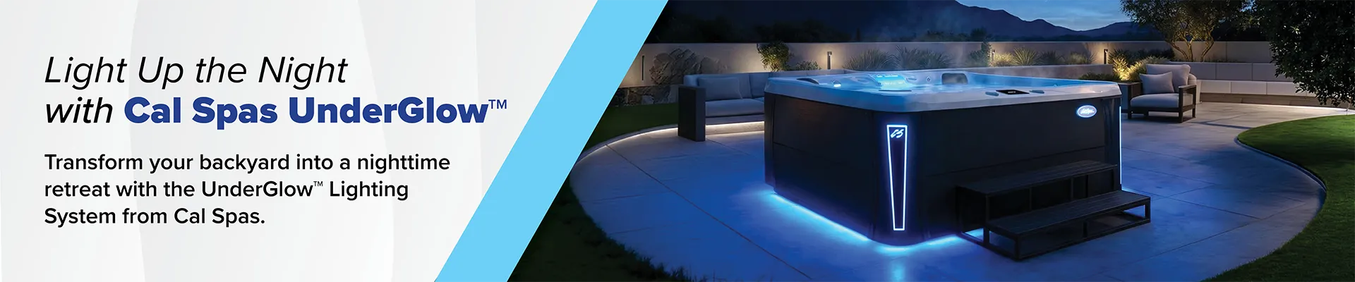 Calspas hot tub being used in a family setting - Lehi